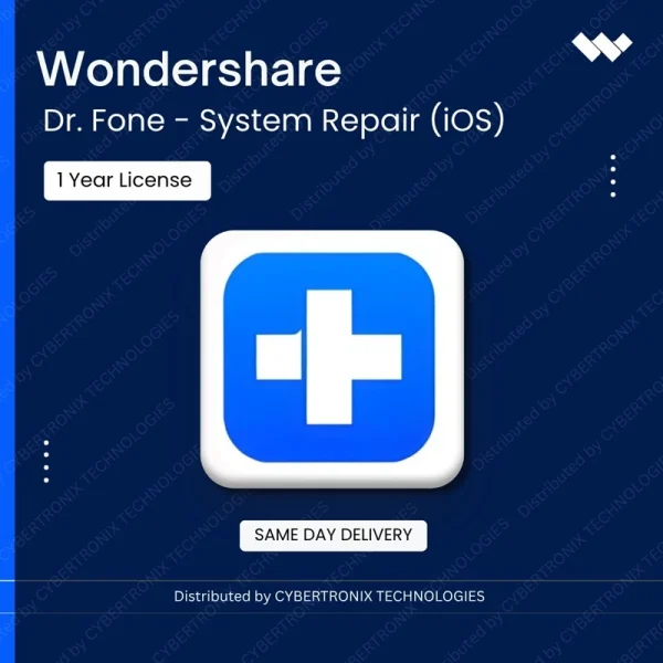 Dr.Fone - System Repair (iOS) 1 Year License | Digital License | Same Day Delivery
