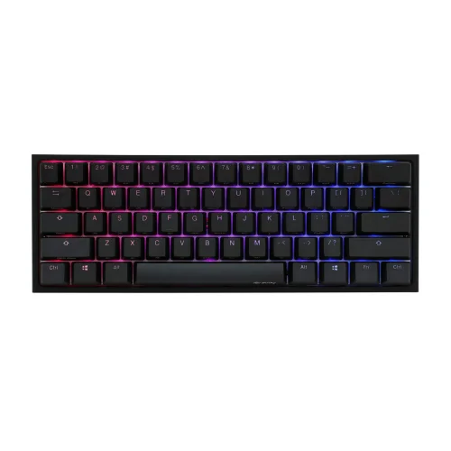 Ducky One 2 Mini Cherry Red RGB LED Black-White